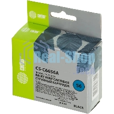Картридж струйный Cactus CS-C6656A №56 черный (20 мл) для HP DeskJet 450/5145/5150/5151/5550/5552