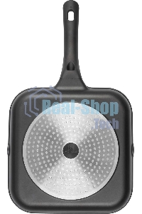 Сковорода-гриль Rondell Weiser RDA-1554, 28 см, без крышки, черный