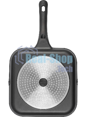 Сковорода-гриль Rondell Weiser RDA-1554, 28 см, без крышки, черный