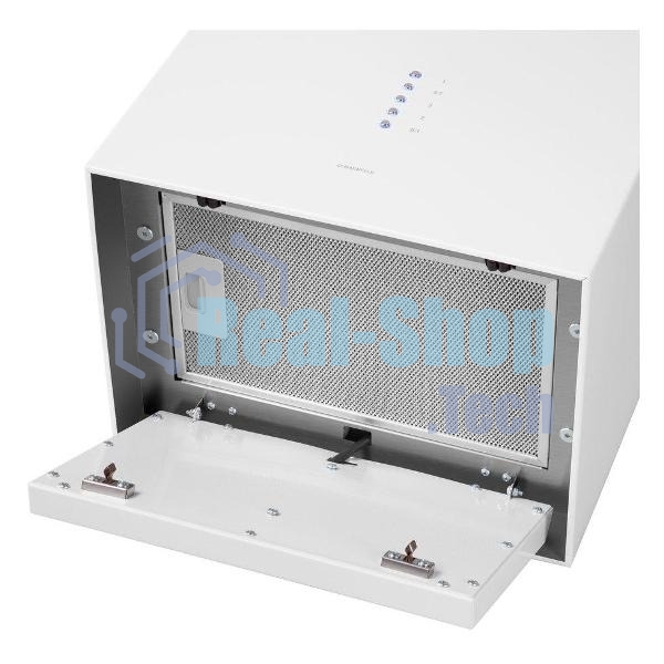 Вытяжка пристенная островная Maunfeld Bath Plus 402IL белый, 40 см, 1150 куб. м/ч, 52 дБ