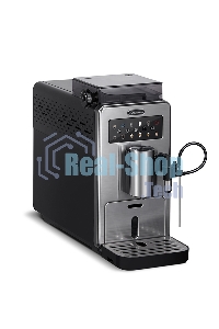 Кофемашина автоматическая BQ CM9003 серебристый/черный, исп. кофе - зерновой, 2 л, 1450 Вт, 15 бар