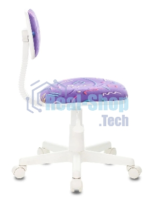Кресло Бюрократ CH-W201NX Sticks 08 фиолетовый, ткань, 120 кг
