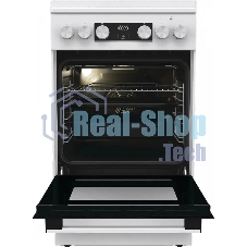 Плита комбинированная Gorenje GK5C42WF-B белый, конфорок 4 газовых, духовка 70 л, 50 см x 85 см x 59.4 см