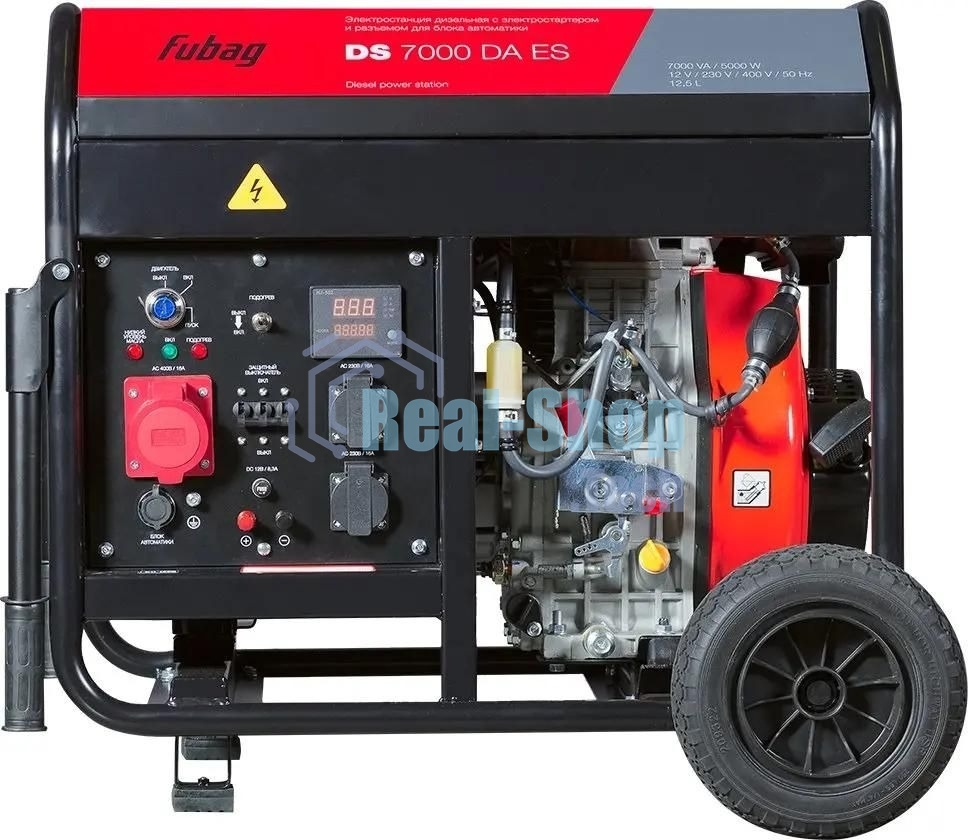 Электростанция дизельная FUBAG DS 7000 DA ES с электростартером и коннектором автоматики 641695
