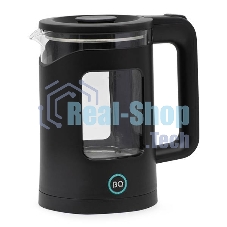 Чайник электрический BQ KT2000G черный. Мощность: 1500 Вт, Максимальный объем: 1.5 л