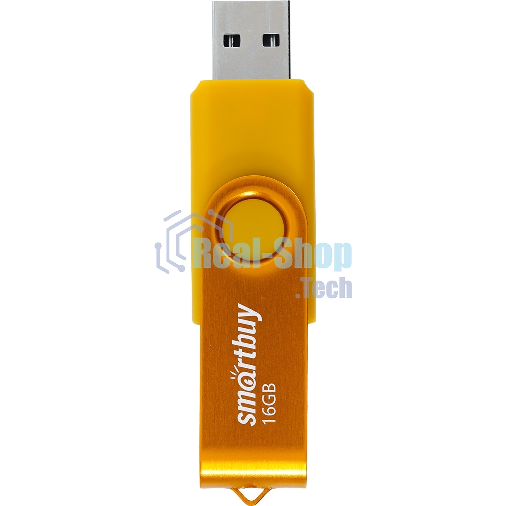 Флешка USB Smartbuy R/W (SB016 Gb2TWY) UFD 2.0 016 Gb Twist желтый