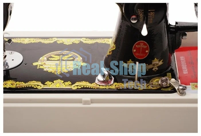 Швейная машина Dragonfly JA2-2, 1 операция, жест.чехол, доп.столик, метал.станина, ручная