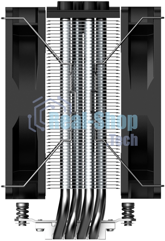 Кулер для процессора ID-COOLING SE-214-XT PLUS черный 120мм алюминий/медь 1800rpm 35.2db 4-pin 200W 150мм
