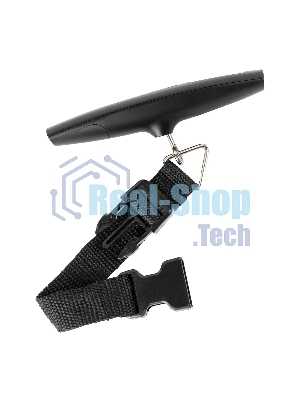 Безмен Galaxy LINE GL 2832, черный, сверхточная сенсорная система датчиков, ЖК-дисплей с подсветкой, макс. допустимый вес 50 кг, цена деления 50 г, функция обнуления массы тары, функция последовательного взвешивания, индикатор перегрузки, индикация низкого заряда элемента питания, крюк и ремень для взвешивания, элемент питания типа 