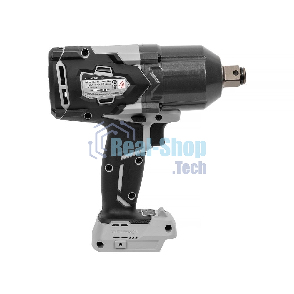 Гайковерт аккумуляторный ударный ИНТЕРСКОЛ GAU-1200/36VE