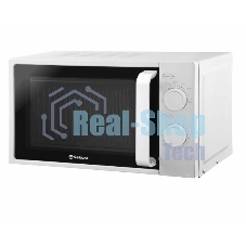 Микроволновая печь Sakura SA-7051W белый, 20 л, 700 Вт, переключатели - поворотный механизм