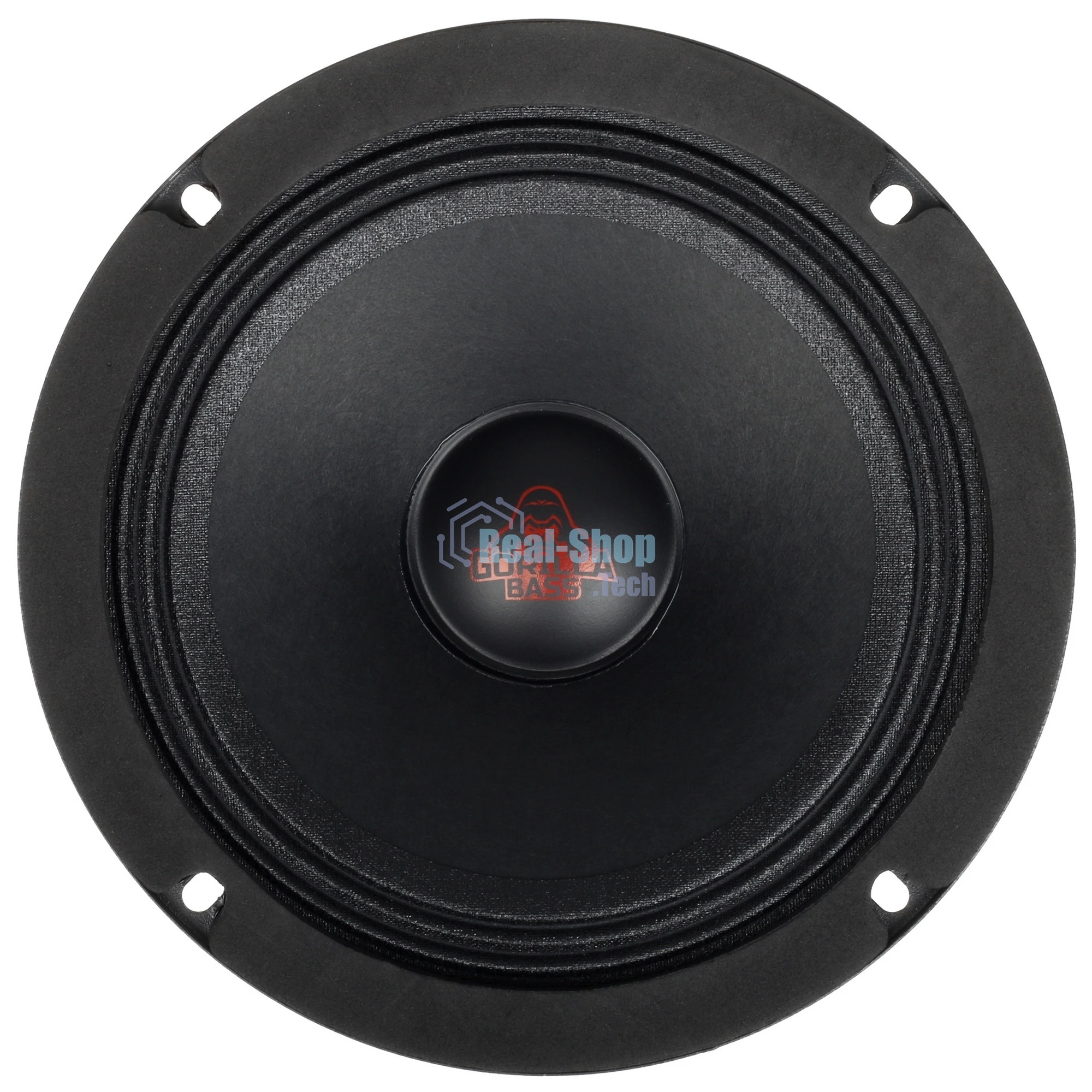 Колонки автомобильные Kicx Gorilla Bass GBL65 200Вт 90дБ 4Ом 16см (6.5дюйм) (ком.:2кол.) широкополосные однополосные