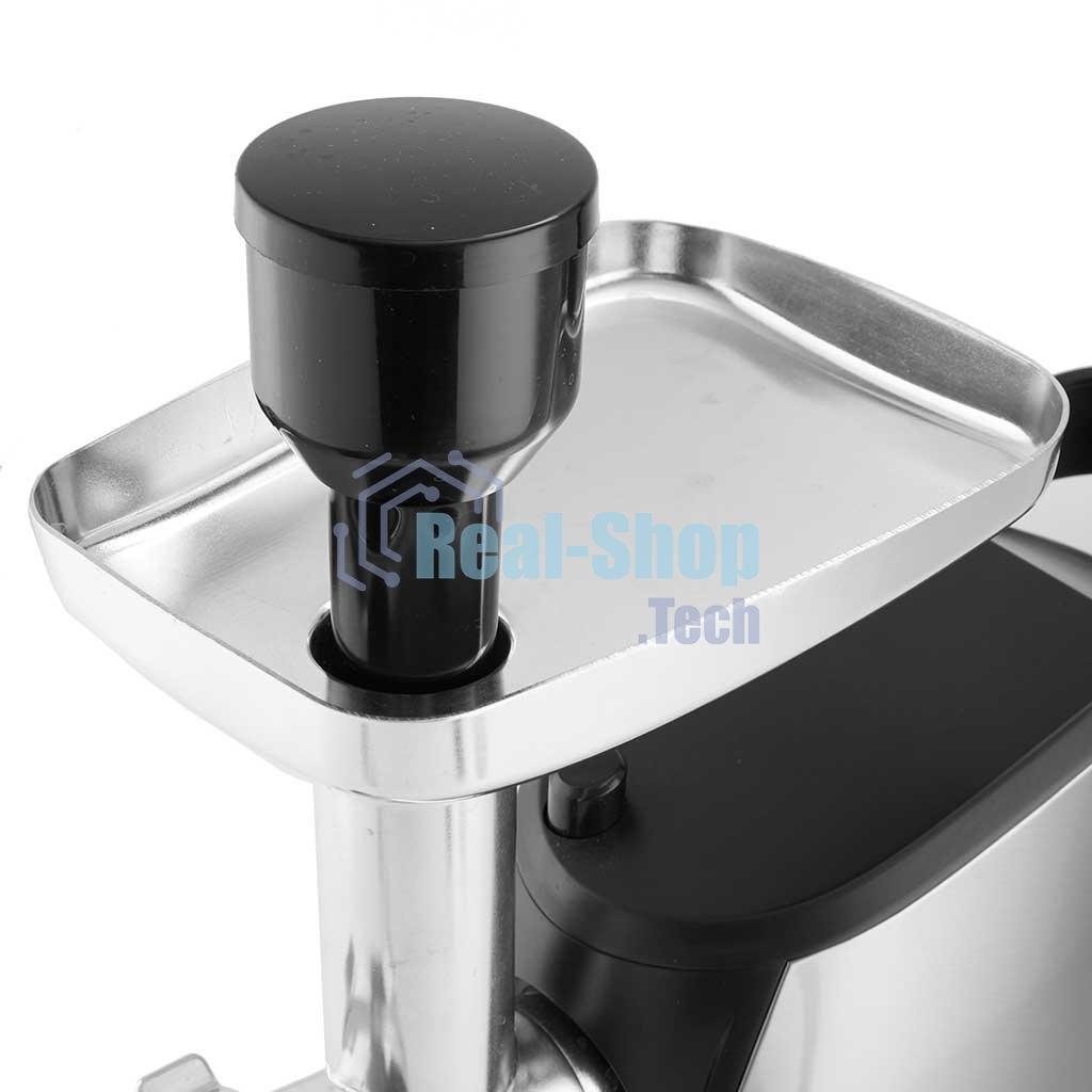 Мясорубка электрическая DELTA LUX DE-600M черный нерж