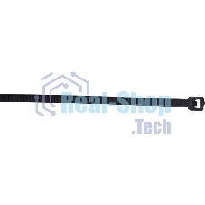 Нейлоновые стяжки Fortisflex КСС 3х200 мм черный 100 штук