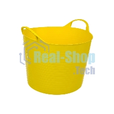 Ведро Сибртех гибкое сверхпрочное 40 л, желтый