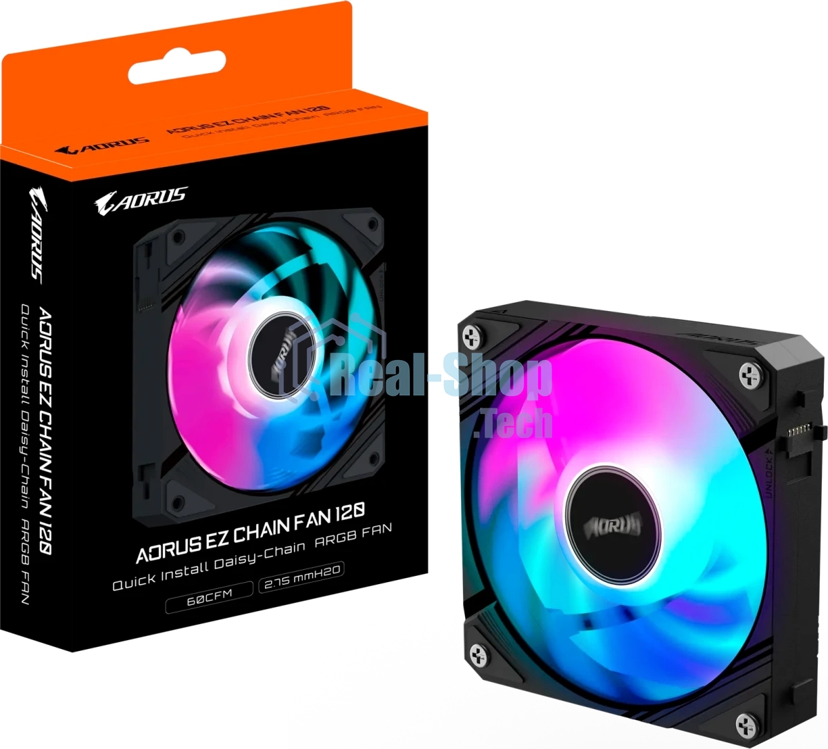 Вентилятор для корпуса Gigabyte GP-ECFAN1201