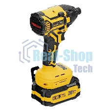 Винтоверт ударный аккумуляторный бесщет. Denzel CIDH-BL-20-270, Li-Ion, 20 В