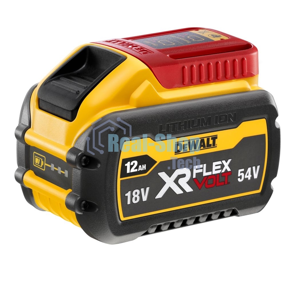 Аккумулятор DeWalt DCB548-XJ 54 В XR FLEXVOLT Li-Ion, нарпяжение: 18 и 54 В, 12.0 А·ч, XR 18.0 В