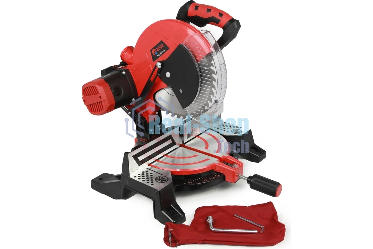 Пила дисковая торцовочная EDON MS-92552A черный/красный 7297