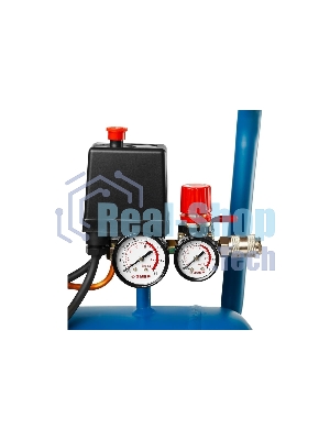 Компрессор поршневой Зубр ЗКПМ-240-50-1.5 воздушный масл. прямой привод 240л/мин 50л 8атм 1500Вт