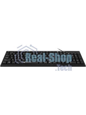Комплект клавиатура+мышь Oklick 620M проводной, USB, 1200 DPI, чёрный