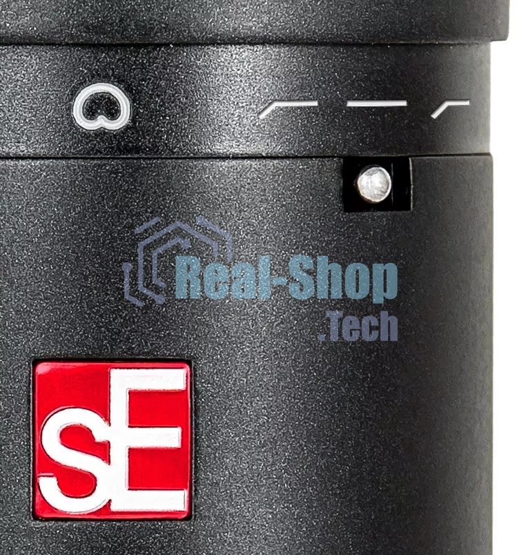Микрофон конденсаторный sE Electronics SE 2200 20 Гц - 20 кГц, кардиоида, комплектация: металлический поп-фильтр, держатель типа паук, резьбовой переходник на микрофонную стойку