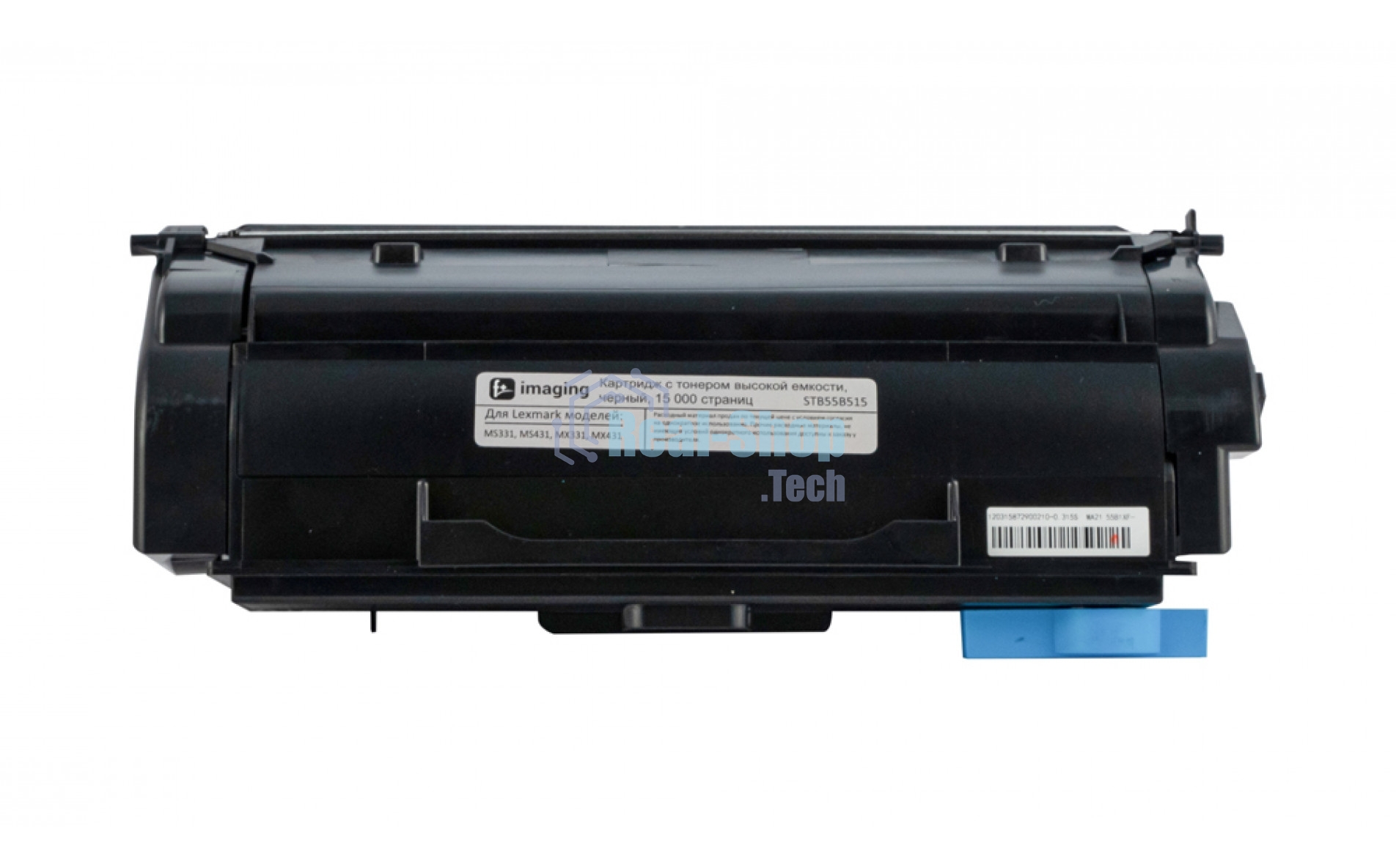 Картридж F+imaging черный, 15000 стр. для Lexmark MS331, MS431, MX331, MX431 (аналог 55B5H0E)