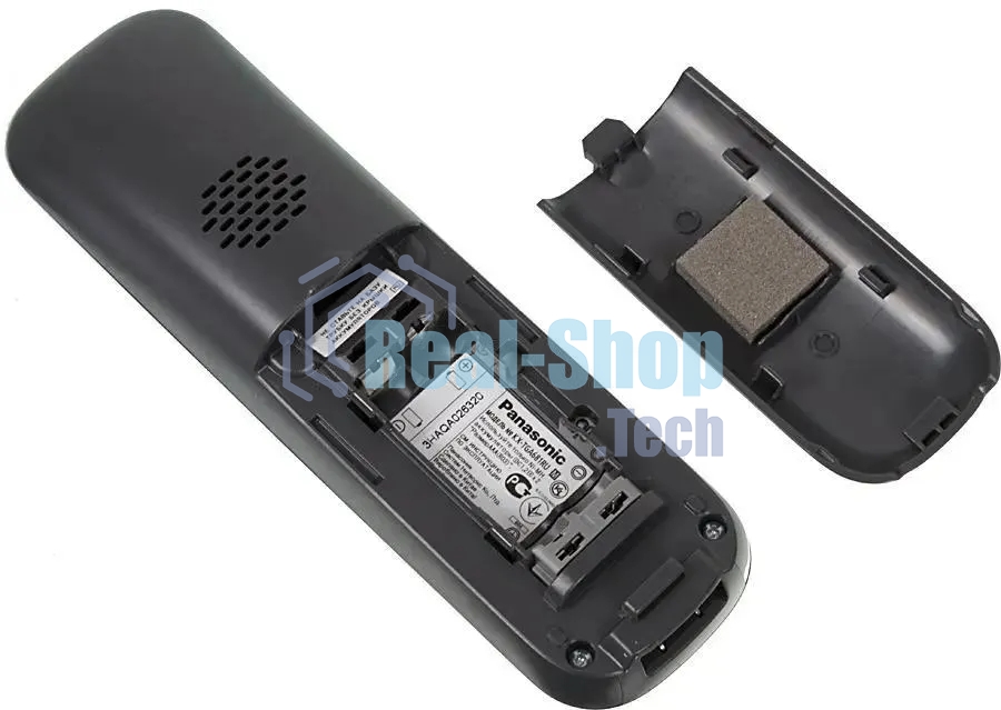 Телефон беспроводной (DECT) Panasonic KX-TG6811RUM (серебристый) Беспроводной DECT,40 мелодий,телефонный справочник 120 зап.