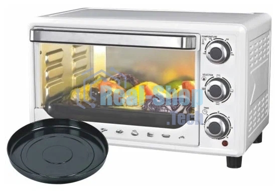 Мини-печь Sakura SA-7000WP 27л, духовка 1500Вт, механ.управление, белый