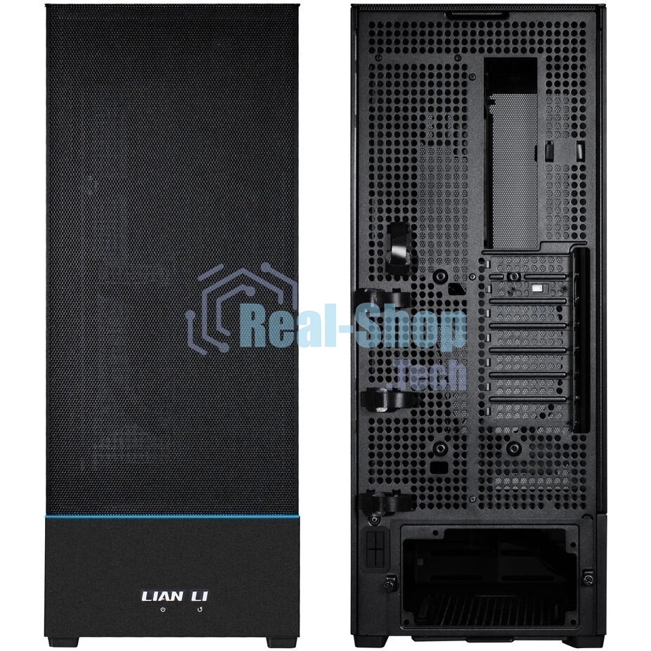 Компьютерный корпус MidiTower Lian Li SUP 01 черный RGb (ATX, без БП, ARGb, 2xUSB3.2 Type-A + USB3.2 Type-C) (G99.SUP01X.00)