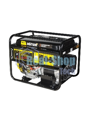 Электрогенератор бензиновый Huter DY6500LX, 5.5 кВт, 71 дБ, 74 кг