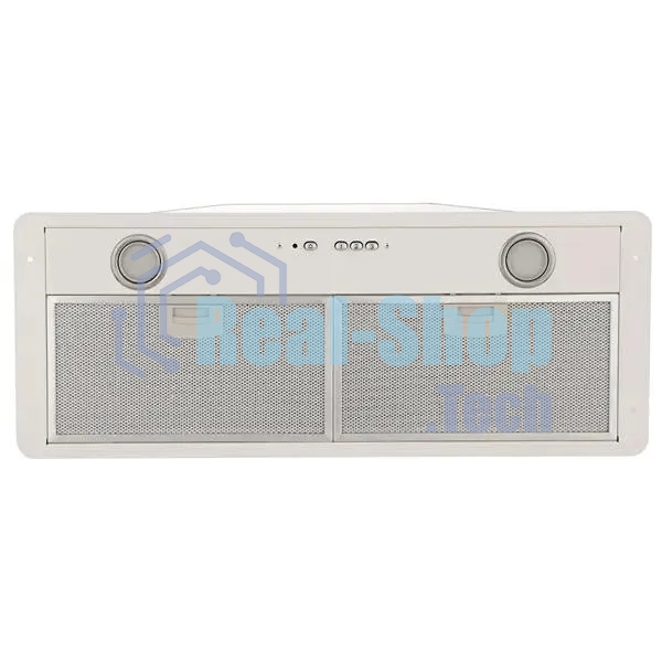 Вытяжка встраиваемая Elikor Flat 72П-650-К3Д белый, 72 см, 650 куб. м/ч, 56 дБ