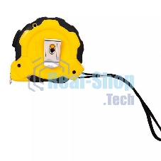 Рулетка Deli DL3799 10мx25мм, Автостоп, ударопрочный корпус, метрическая