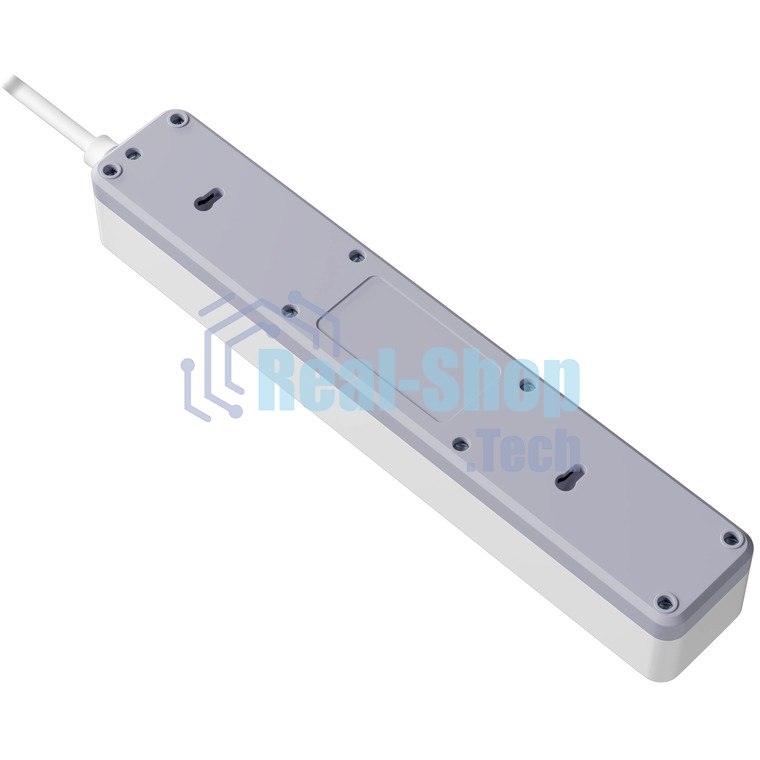 Удлинитель с сетевым фильтром Defender DFS 131, белый, 5 розеток, 1.5 м.