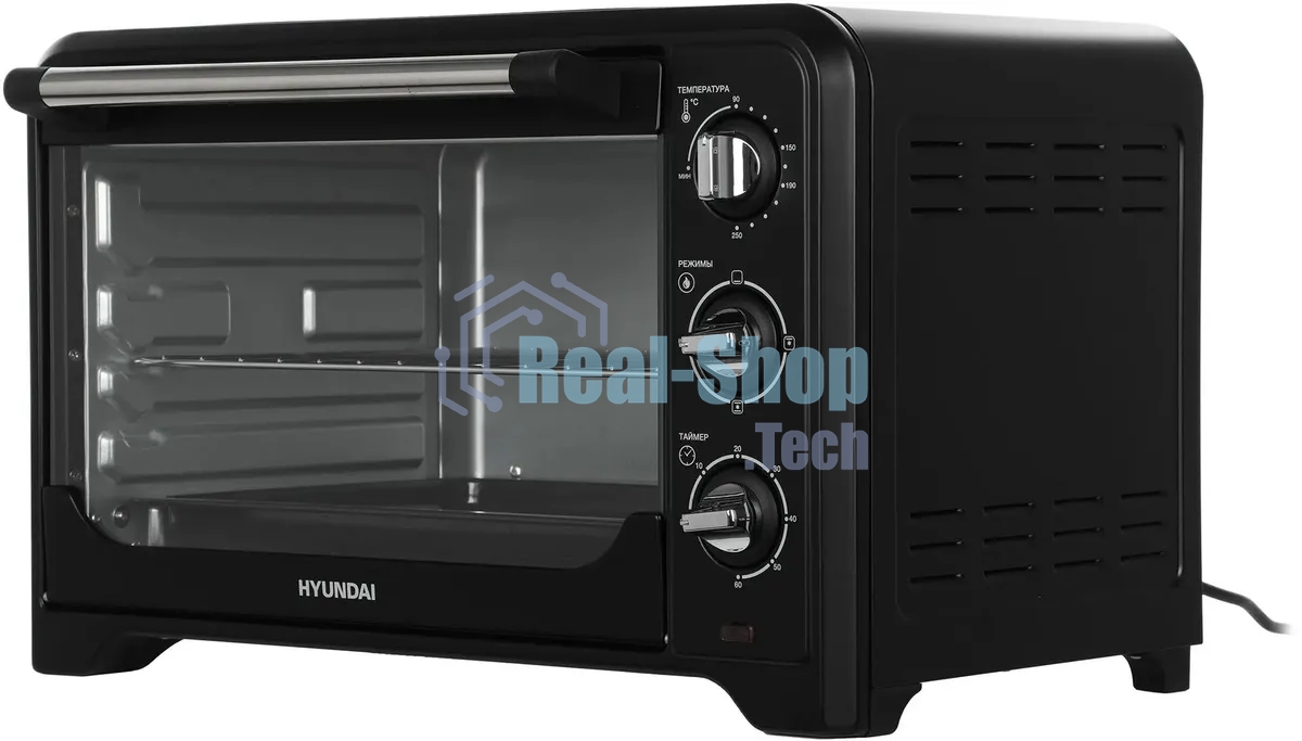 Мини-печь Hyundai MIO-HY092 35л. 1600Вт черный