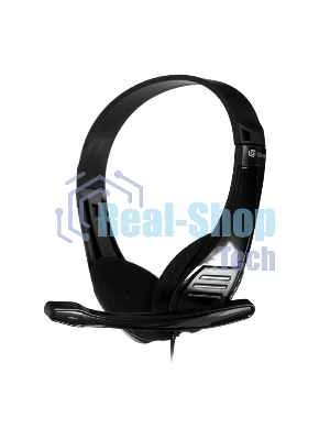 Гарнитура проводная с микрофоном Oklick HS-M150 черный 2.2м накладные оголовье (NO-003N)