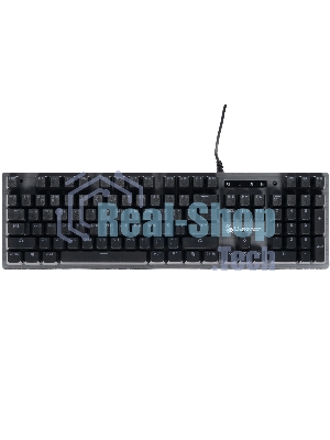 Клавиатура проводная A4Tech B760 механическая черный/серый USB Gamer LED