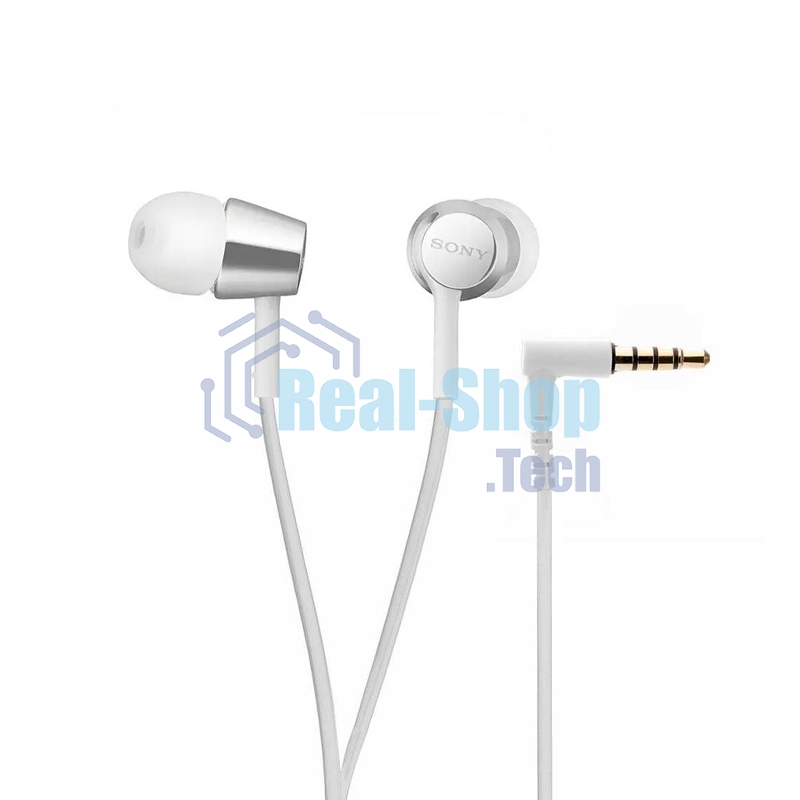 Гарнитура внутриканальные Sony MDR-EX155AP 1.2м белый проводные в ушной раковине (MDR-EX155APW)