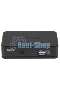 Приставка для цифрового ТВ LUMAX DV1120HD черный, DVB-T2, DVB-T, DVB-C, HDMI, USB 2.0