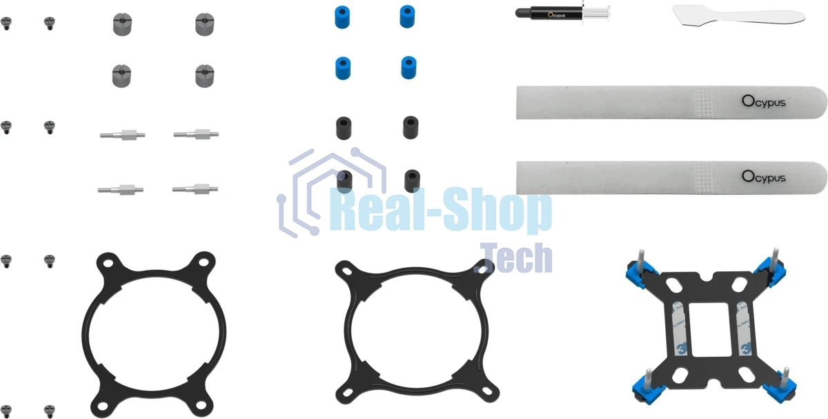 Система охлаждения Ocypus Delta L24 WH ARGB V2 белый 280W/ All Intel/ AMD AM*/ Screws