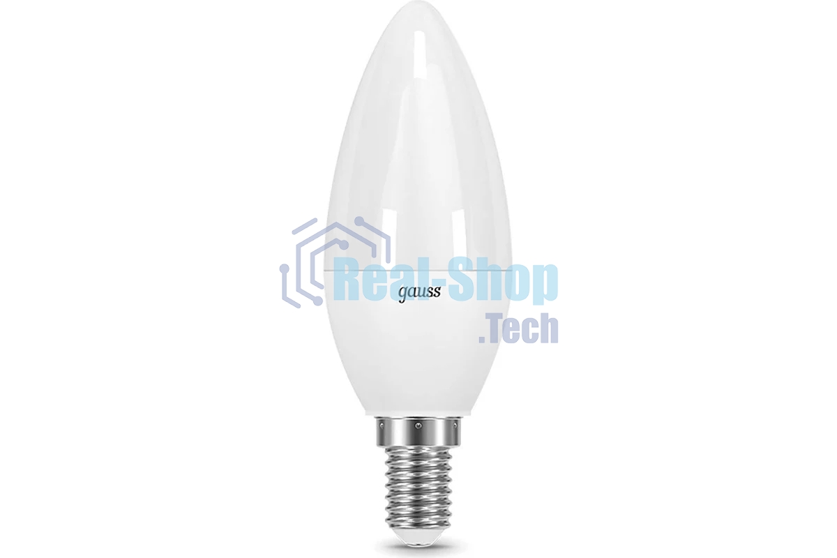 Лампа светодиодная LED Gauss Candle E14 9.5Вт 4100К