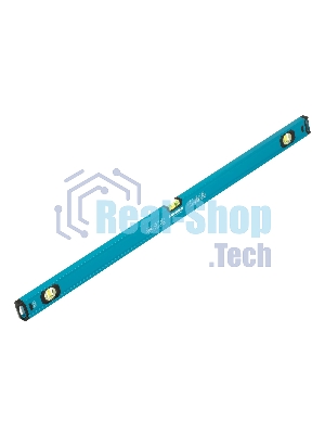 Уровень Gross 33653 алюминиевый, магнит., фрезерованный, 3 глазка, 0,5 мм/м, 1000 мм