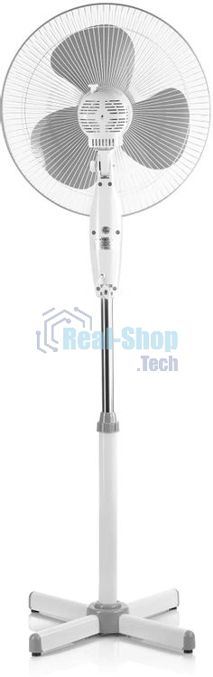 Промо_Вентилятор Centek CT-5015 серый, напольный, 40 Вт, 3 скорости, 43 см