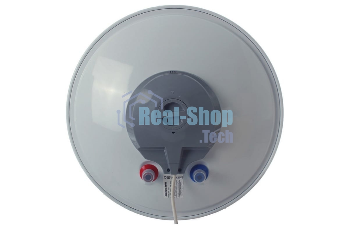 Водонагреватель Edisson ER 100 V 100л, 1,5 кВт, 220В, время нагрева 2ч 35 мин, габариты 450х1050х460мм, внутр. бак эмаль. вес 27кг.