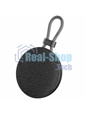 Портативная колонка круглая HOCO BS60, черный