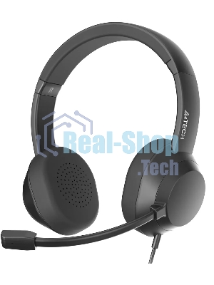 Гарнитура A4Tech Fstyler FH150U чёрный, проводная