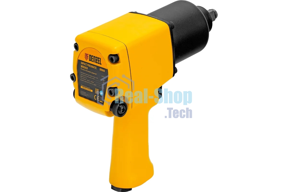 Ударный пневмогайковерт Denzel IW860, 1/2