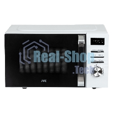Микроволновая печь JVC JK-MW260D белый, 20 л, 700 Вт, переключатели - кнопки/поворотный механизм