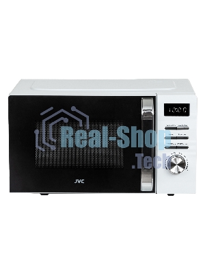 Микроволновая печь JVC JK-MW260D белый, 20 л, 700 Вт, переключатели - кнопки/поворотный механизм