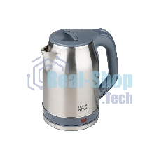 Чайник электрический Homestar HS-1005 2,3 л, 1800 Вт, нержавейка, серый